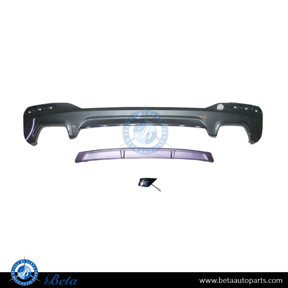 Rear Diffuser M-Tek for BMW 5 Series 2021-2023 models, Part Number 51128098694 Rear Diffuser M-Tek for BMW 5 Series 2021-2023 models, Part Number 51128098694